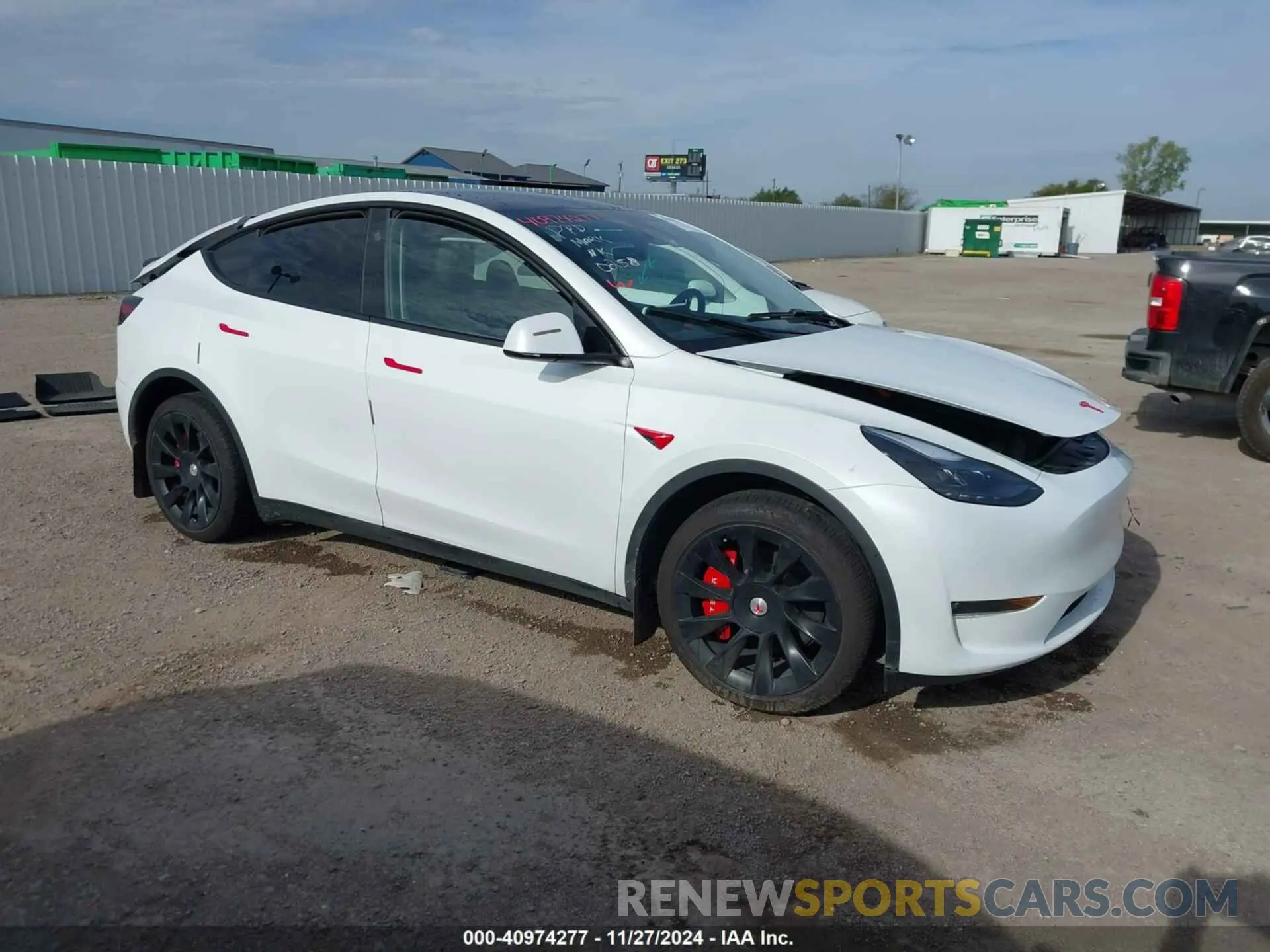 12 Photograph of a damaged car 7SAYGDEE6PA160258 TESLA MODEL Y 2023