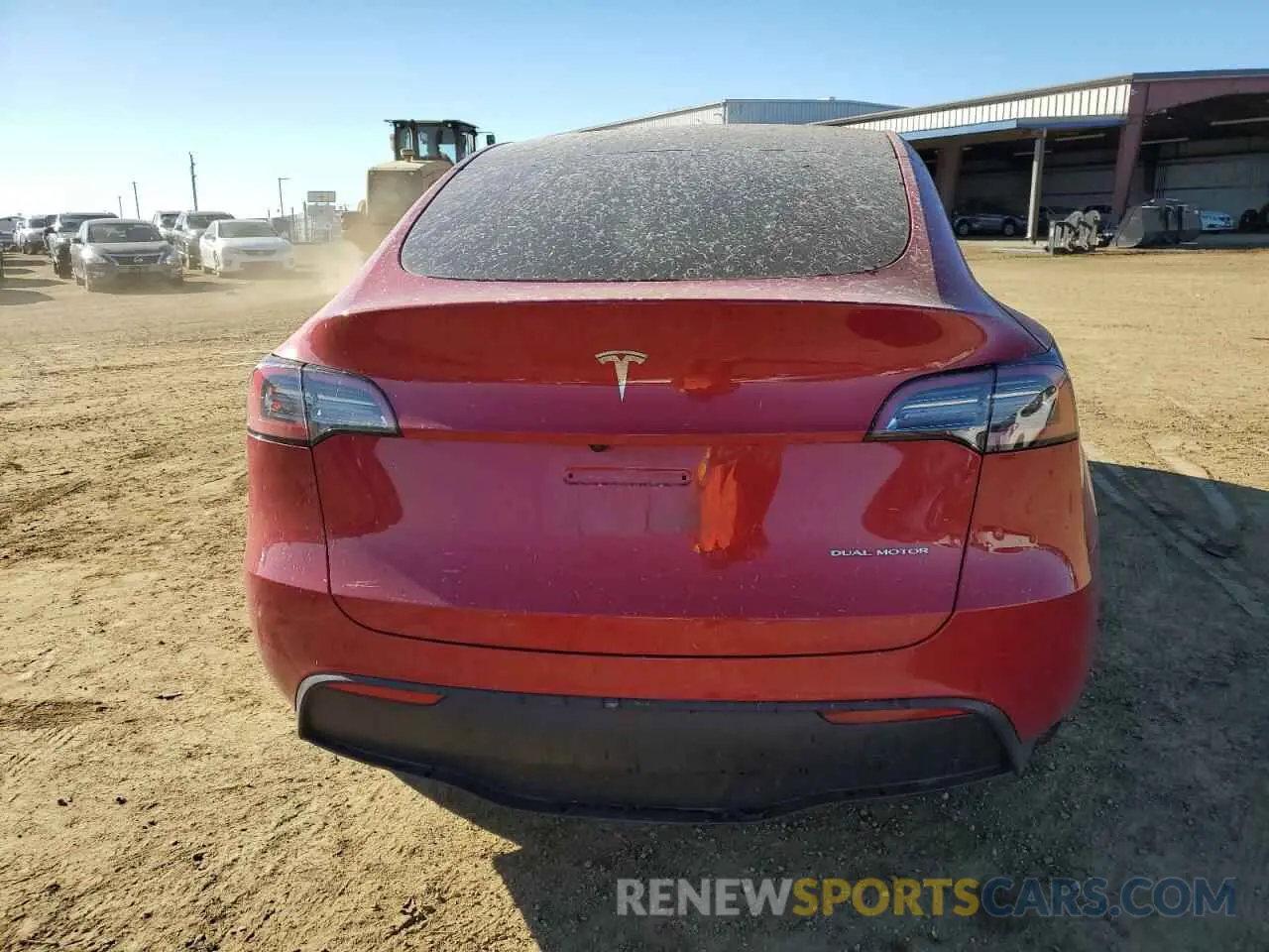 6 Фотография поврежденного автомобиля 7SAYGDEE6PA167386 TESLA MODEL Y 2023