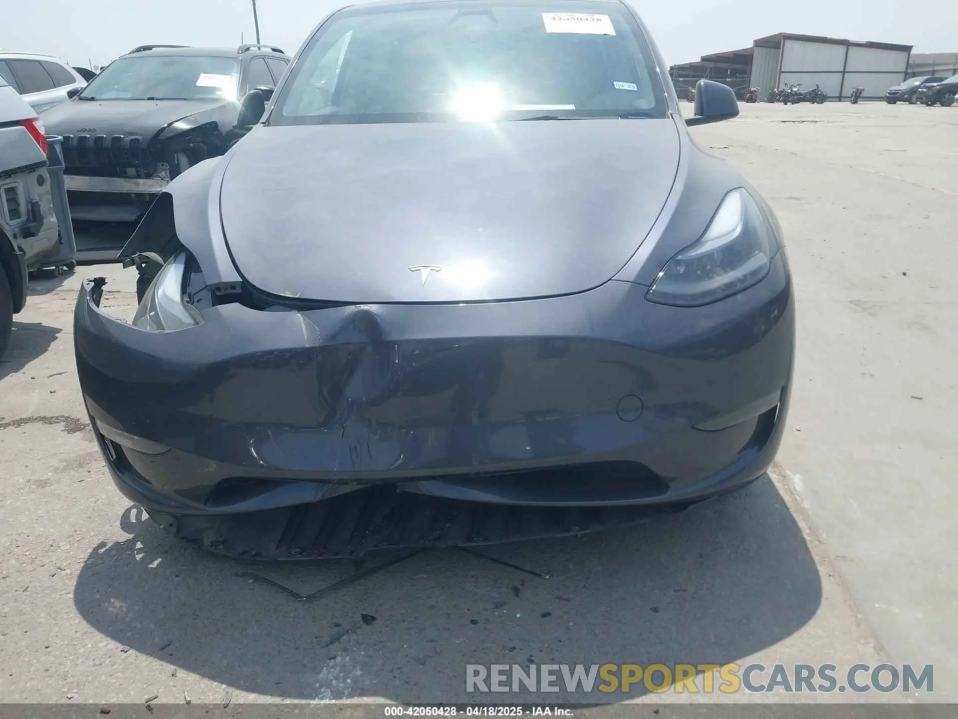 12 Фотография поврежденного автомобиля 7SAYGDEE6PA169168 TESLA MODEL Y 2023