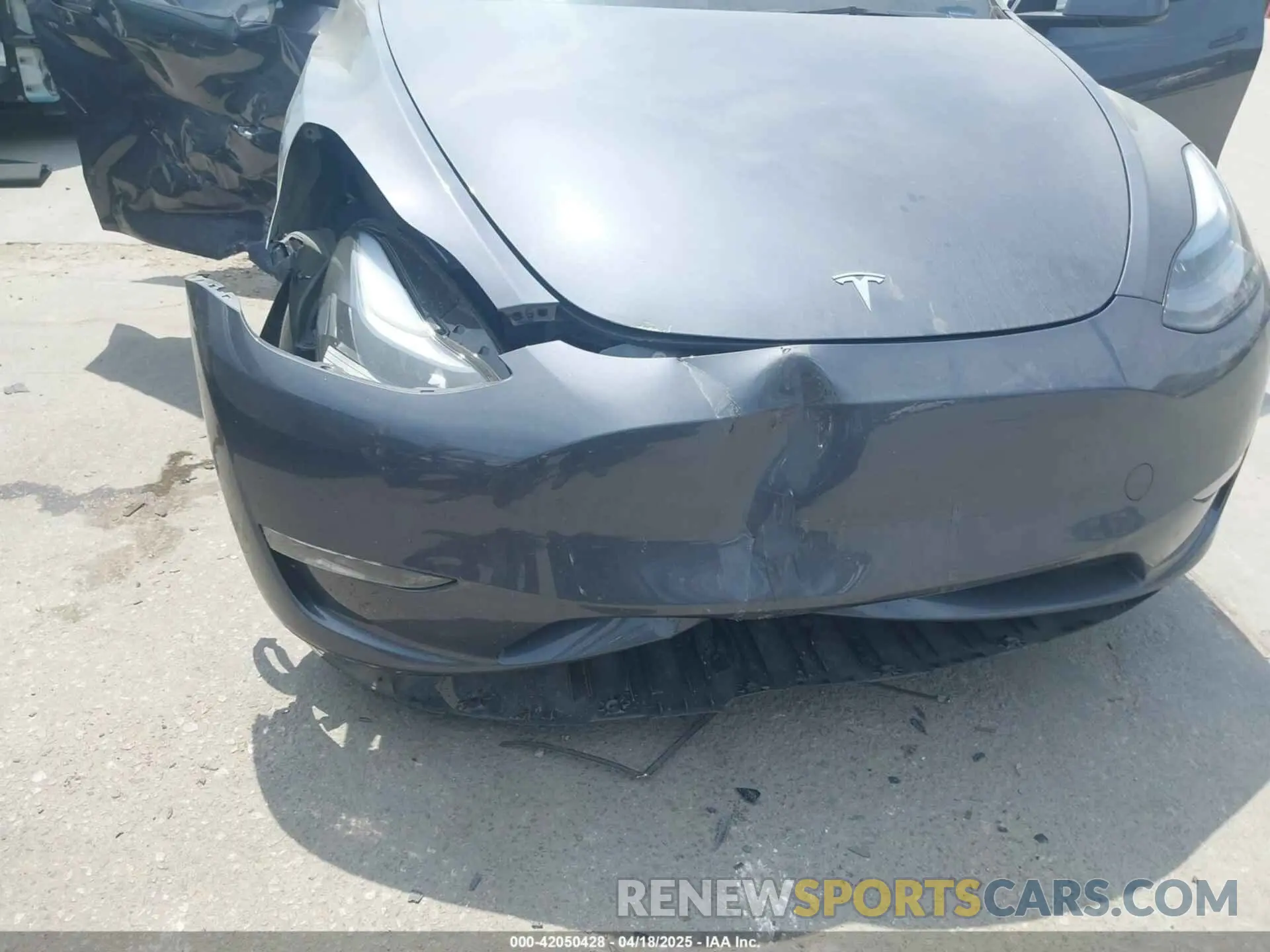 6 Фотография поврежденного автомобиля 7SAYGDEE6PA169168 TESLA MODEL Y 2023
