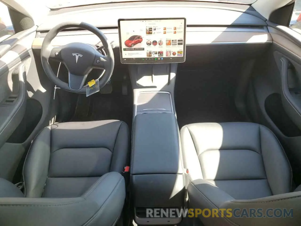 8 Photograph of a damaged car 7SAYGDEE6PA186066 TESLA MODEL Y 2023