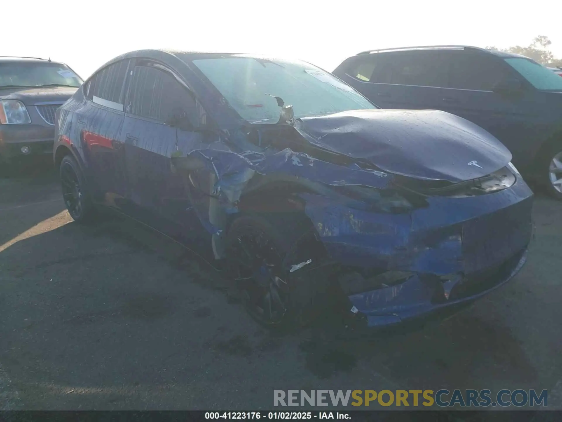 1 Photograph of a damaged car 7SAYGDEE6PA187217 TESLA MODEL Y 2023
