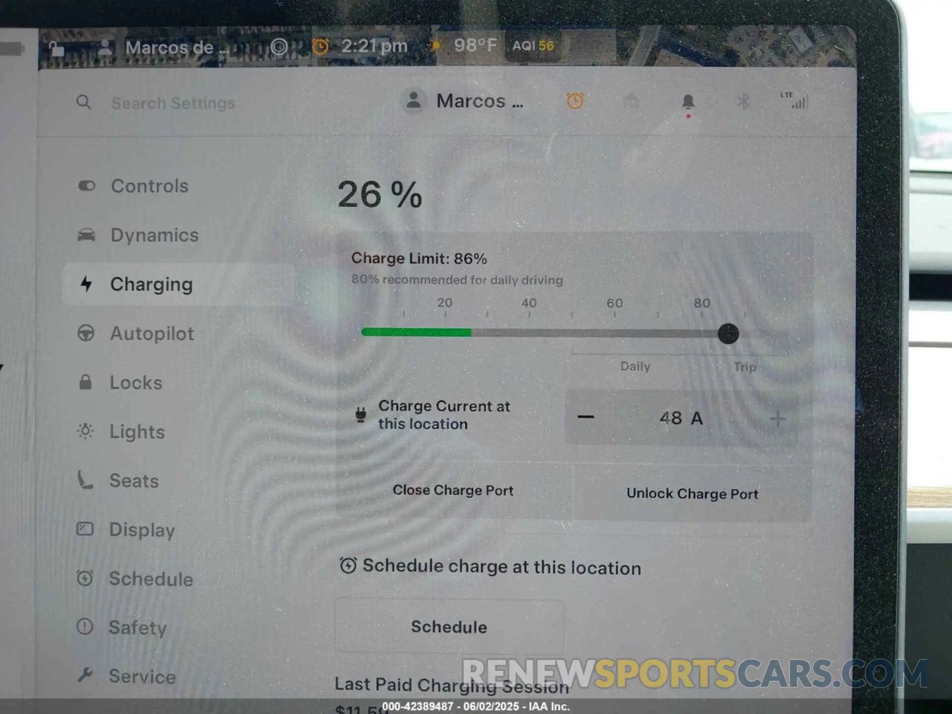 16 Фотография поврежденного автомобиля 7SAYGDEE6PA196760 TESLA MODEL Y 2023