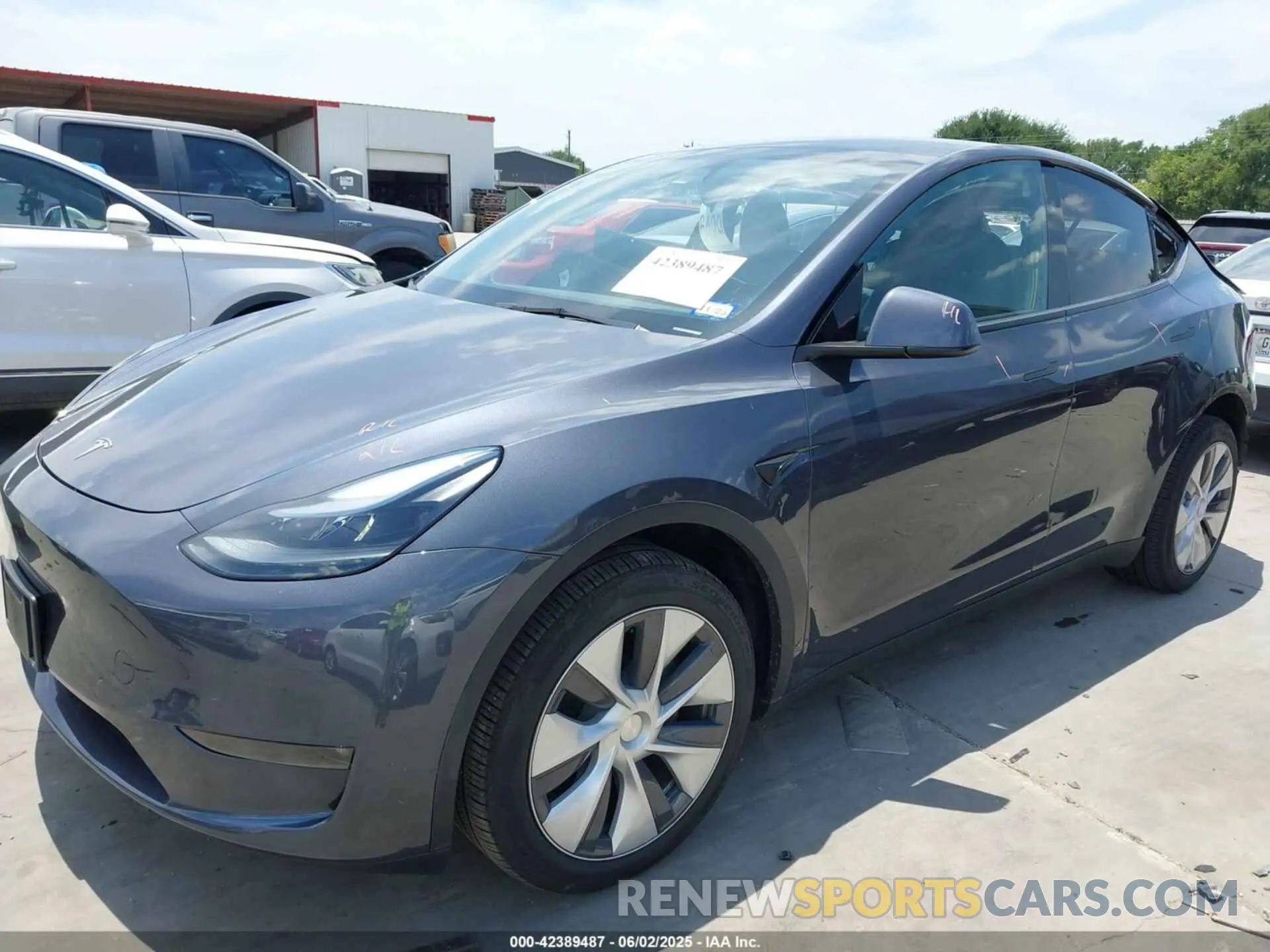 2 Фотография поврежденного автомобиля 7SAYGDEE6PA196760 TESLA MODEL Y 2023