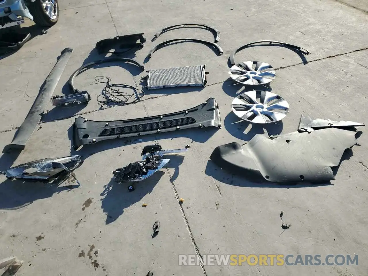 13 Photograph of a damaged car 7SAYGDEE6PF612468 TESLA MODEL Y 2023