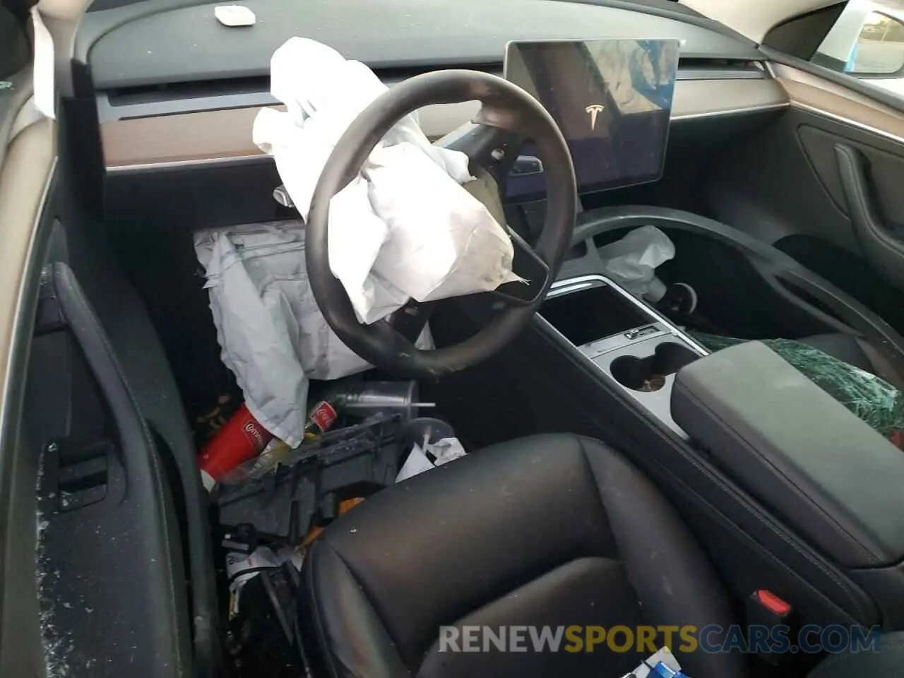 8 Photograph of a damaged car 7SAYGDEE6PF612468 TESLA MODEL Y 2023