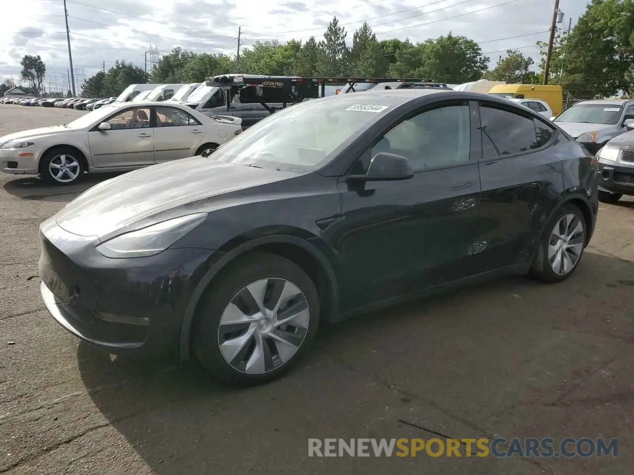 1 Photograph of a damaged car 7SAYGDEE6PF622725 TESLA MODEL Y 2023