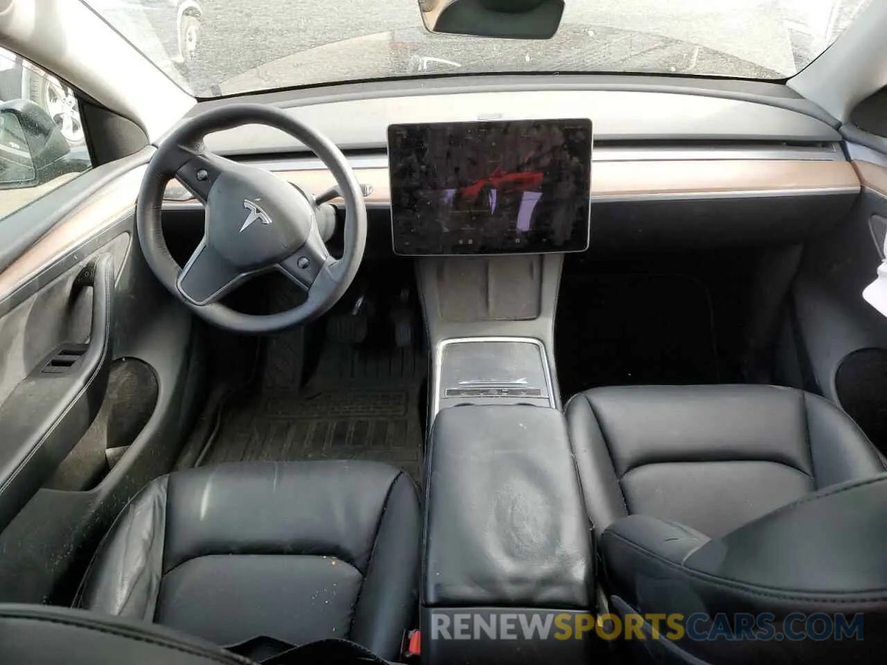 8 Photograph of a damaged car 7SAYGDEE6PF622725 TESLA MODEL Y 2023