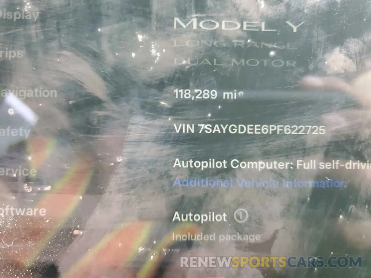 9 Photograph of a damaged car 7SAYGDEE6PF622725 TESLA MODEL Y 2023