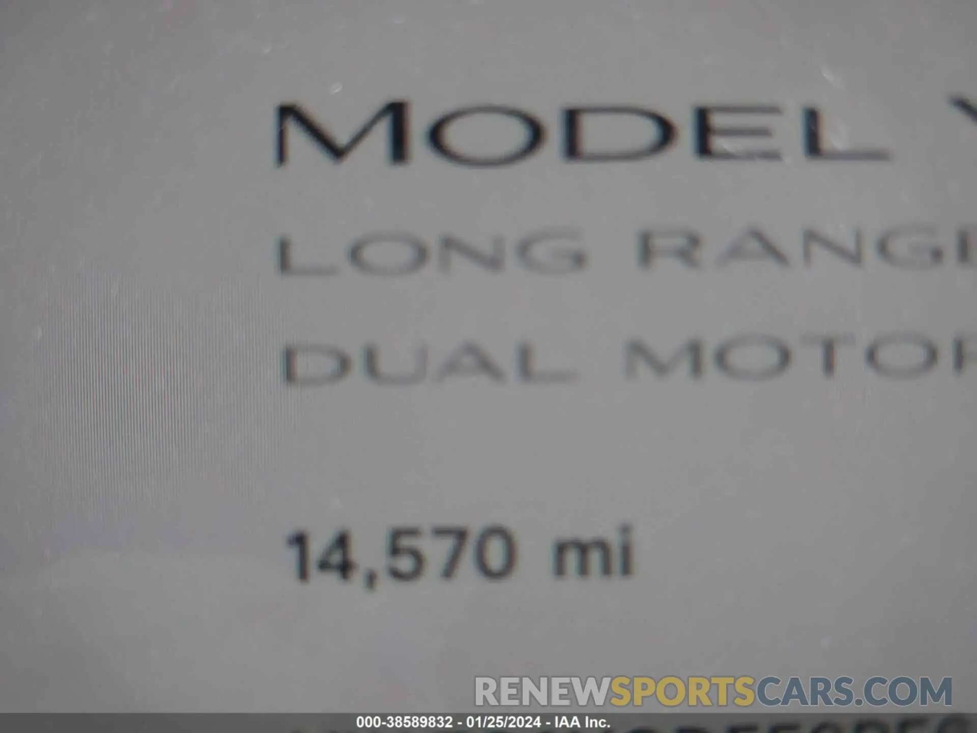 14 Photograph of a damaged car 7SAYGDEE6PF647088 TESLA MODEL Y 2023