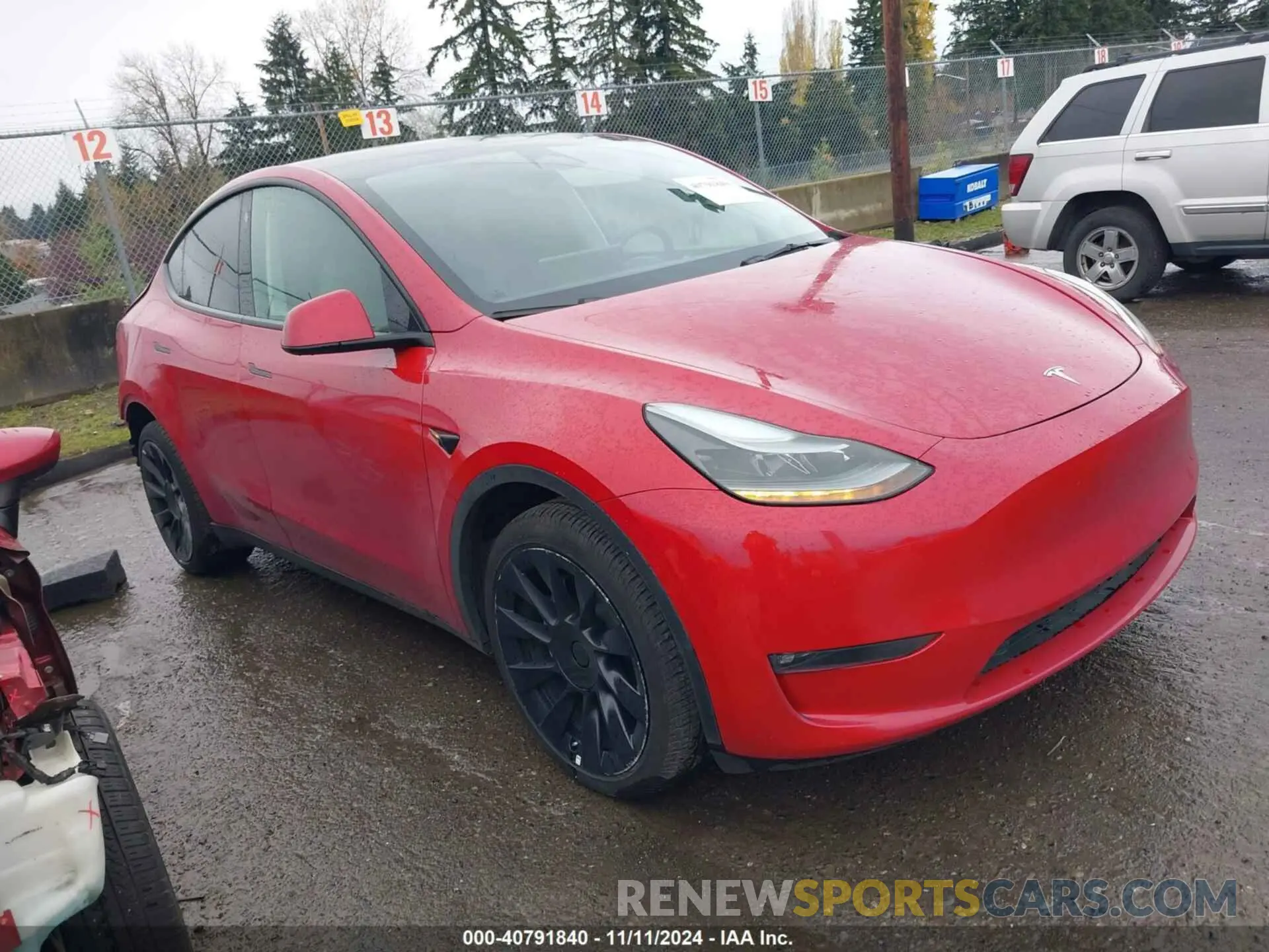 1 Photograph of a damaged car 7SAYGDEE6PF648872 TESLA MODEL Y 2023