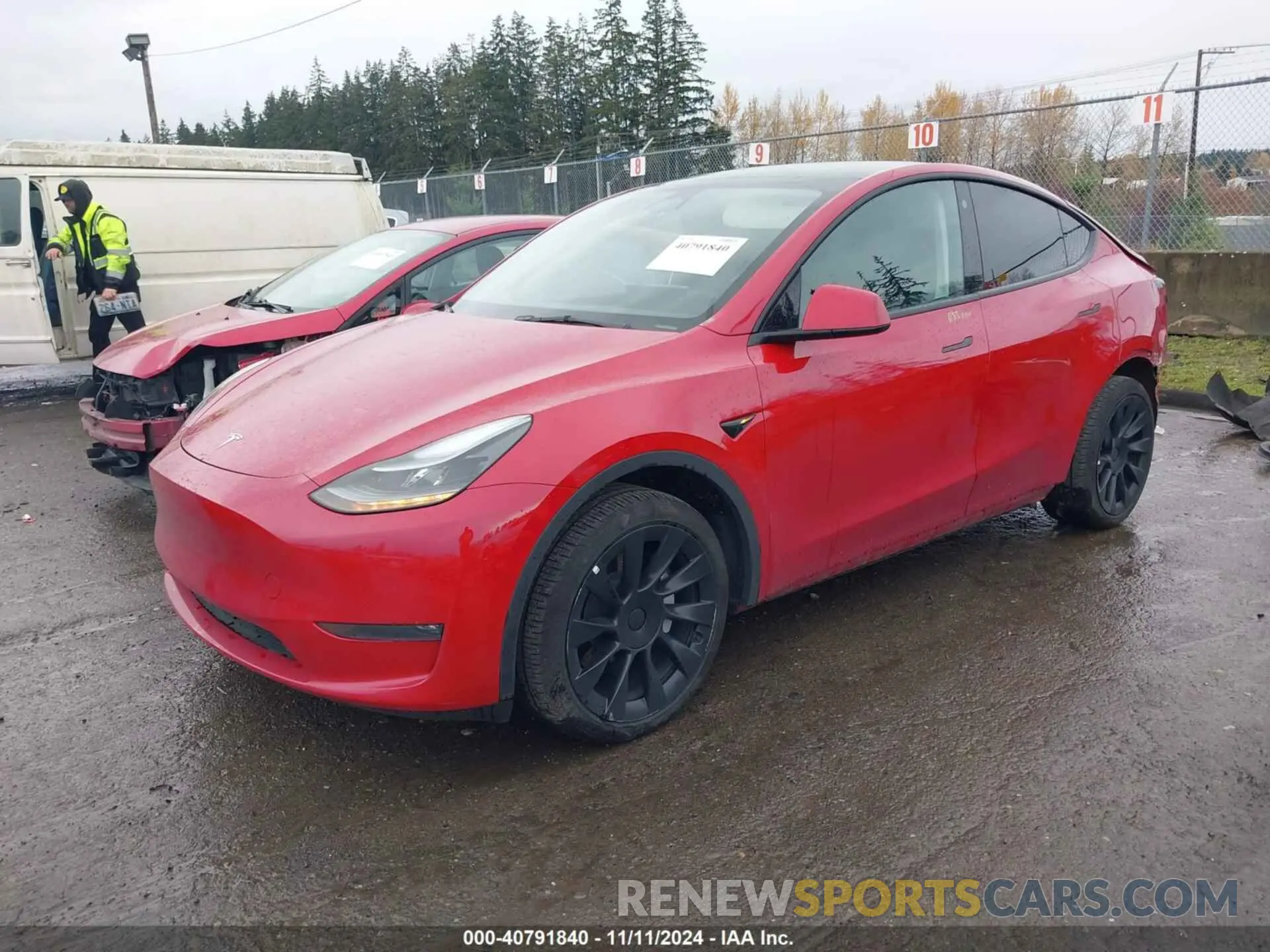 2 Photograph of a damaged car 7SAYGDEE6PF648872 TESLA MODEL Y 2023