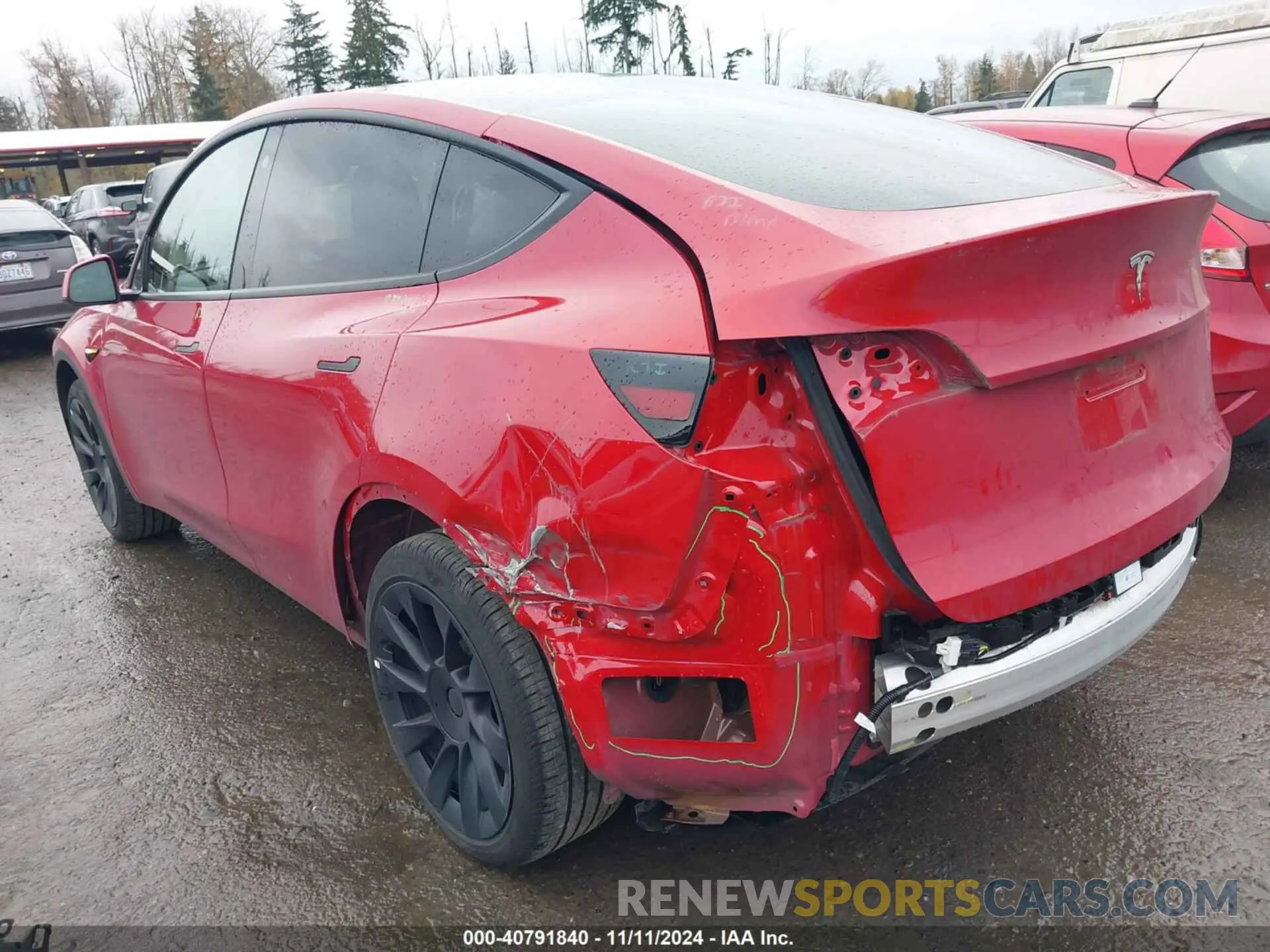 3 Photograph of a damaged car 7SAYGDEE6PF648872 TESLA MODEL Y 2023