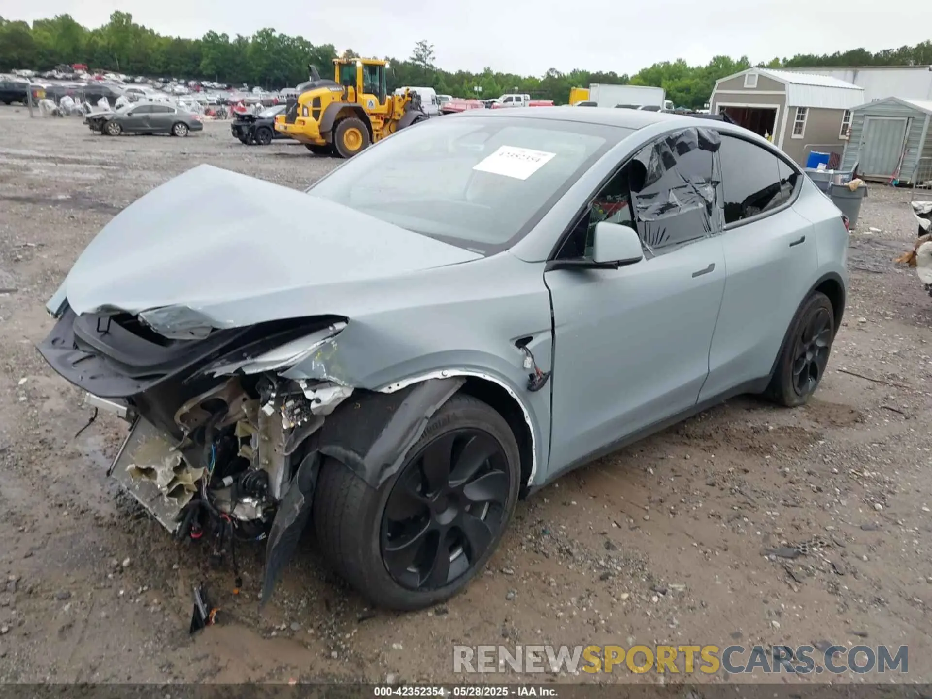 2 Фотография поврежденного автомобиля 7SAYGDEE6PF685422 TESLA MODEL Y 2023