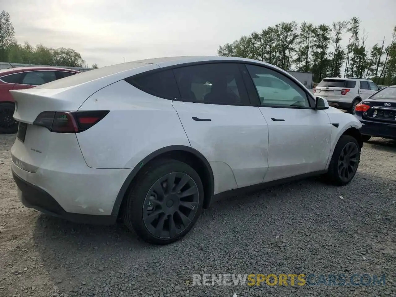 3 Фотография поврежденного автомобиля 7SAYGDEE6PF692970 TESLA MODEL Y 2023