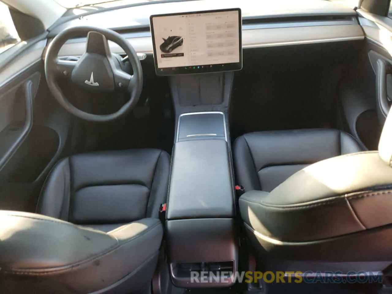 8 Photograph of a damaged car 7SAYGDEE6PF701344 TESLA MODEL Y 2023