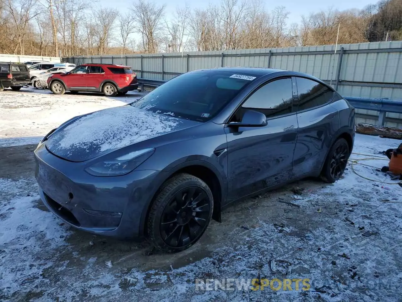 1 Photograph of a damaged car 7SAYGDEE6PF752570 TESLA MODEL Y 2023