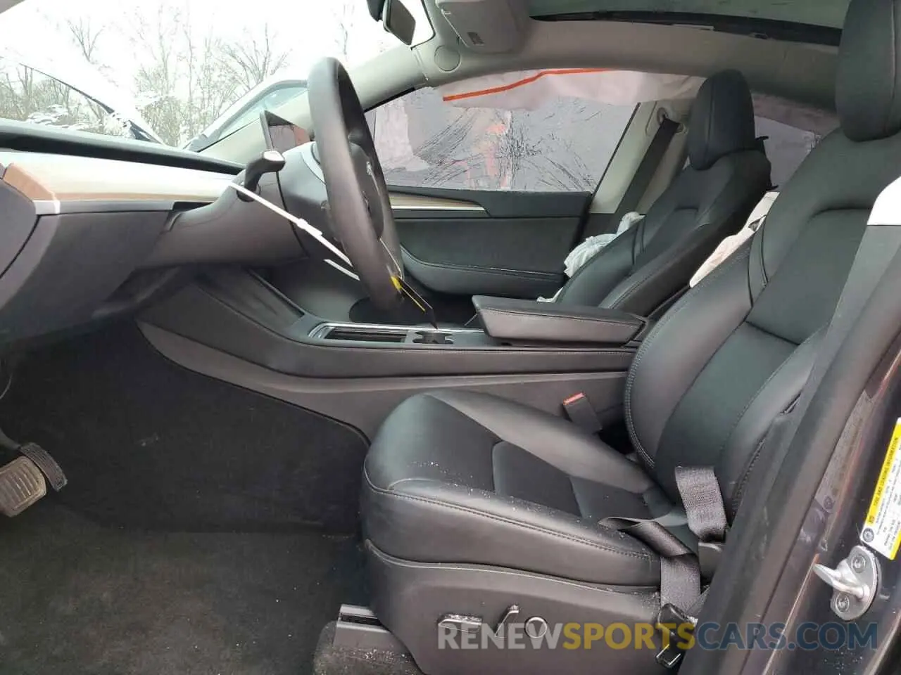 7 Photograph of a damaged car 7SAYGDEE6PF752570 TESLA MODEL Y 2023