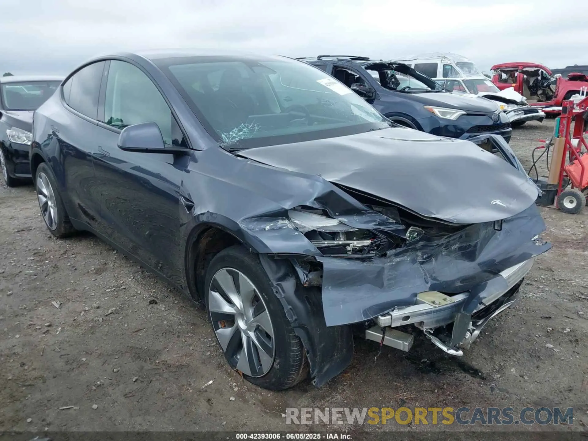 1 Photograph of a damaged car 7SAYGDEE6PF764511 TESLA MODEL Y 2023
