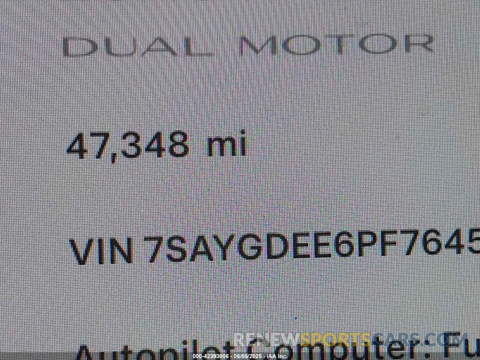 14 Photograph of a damaged car 7SAYGDEE6PF764511 TESLA MODEL Y 2023