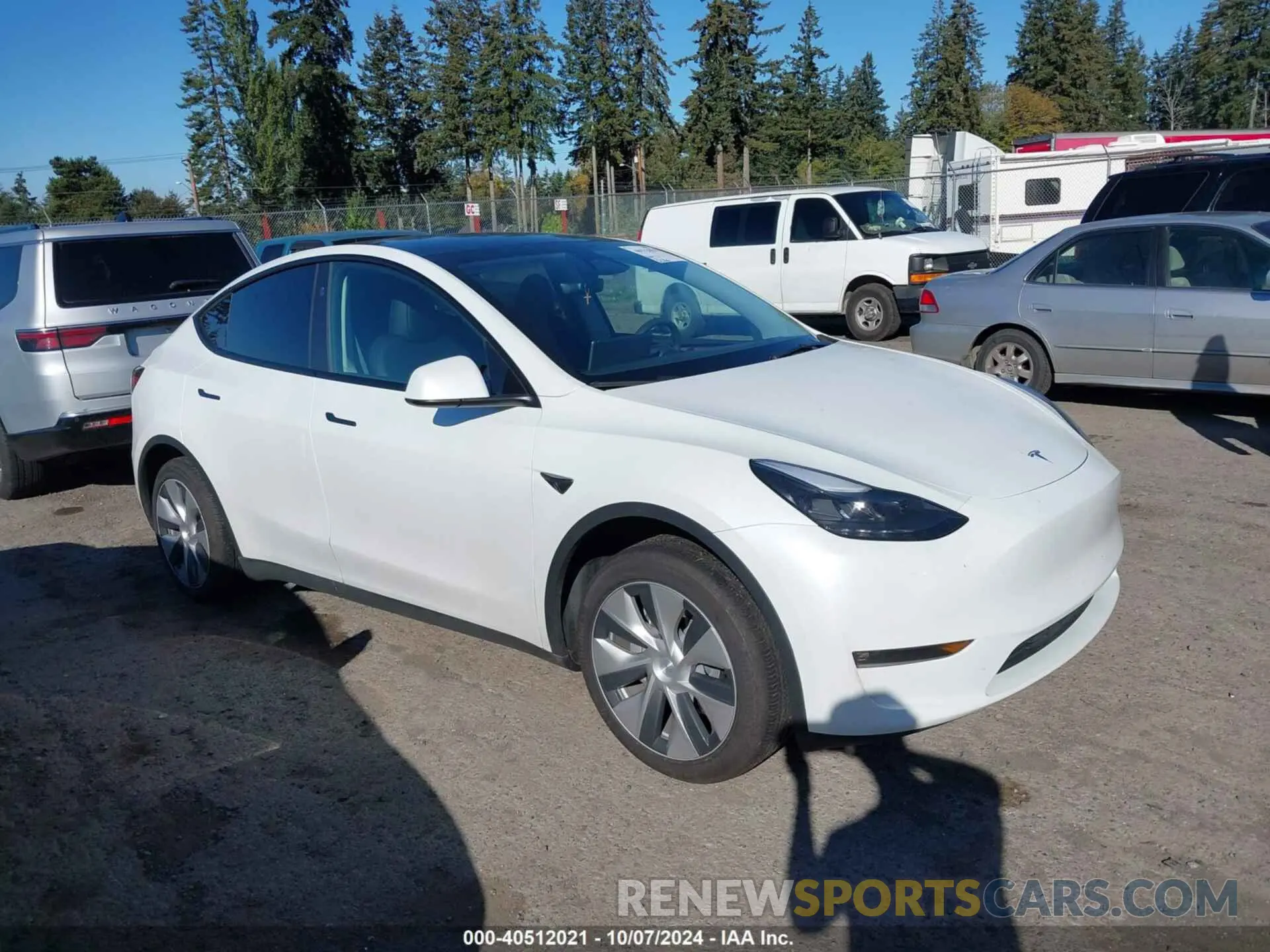 1 Photograph of a damaged car 7SAYGDEE6PF807244 TESLA MODEL Y 2023