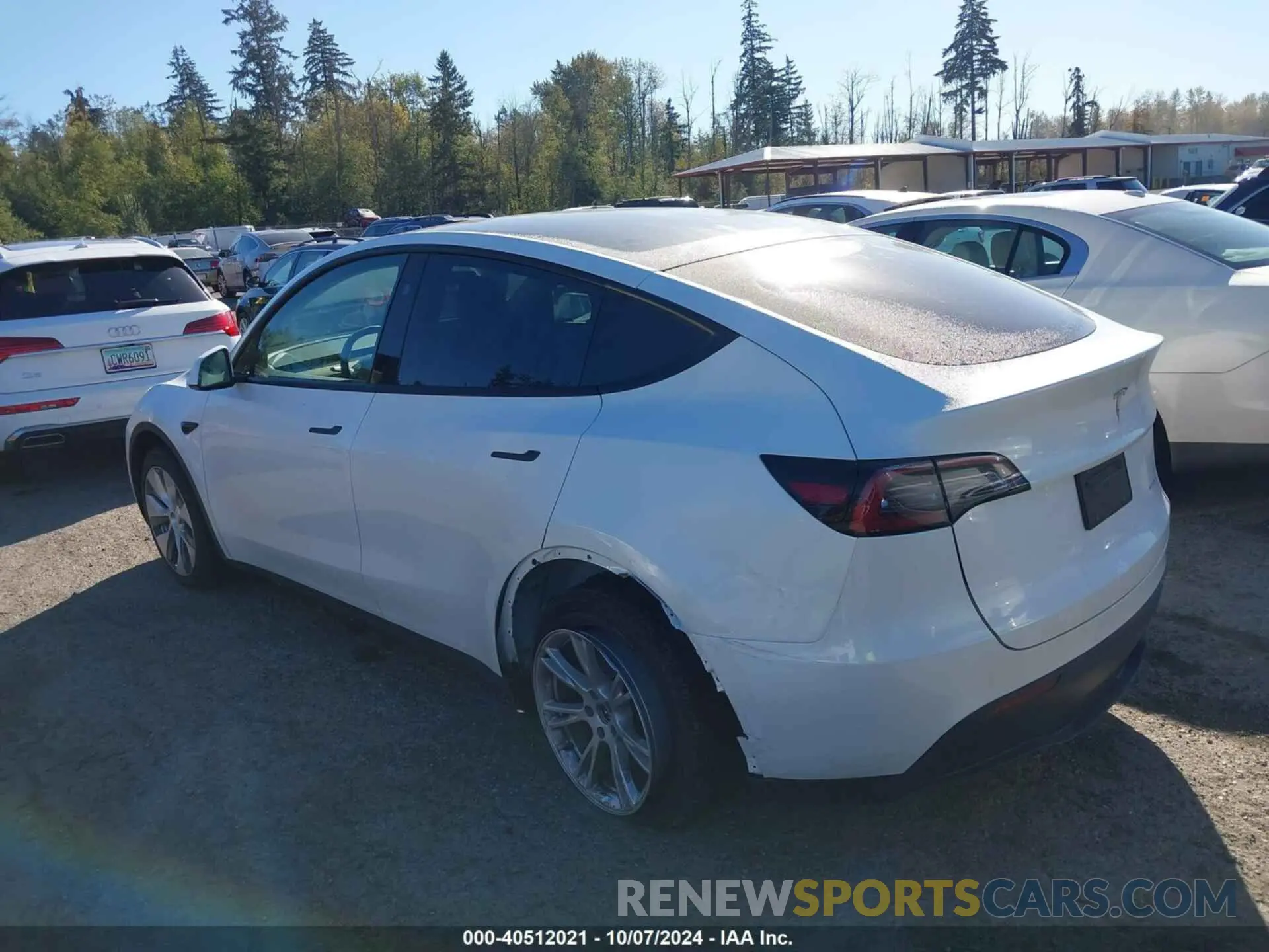 3 Photograph of a damaged car 7SAYGDEE6PF807244 TESLA MODEL Y 2023