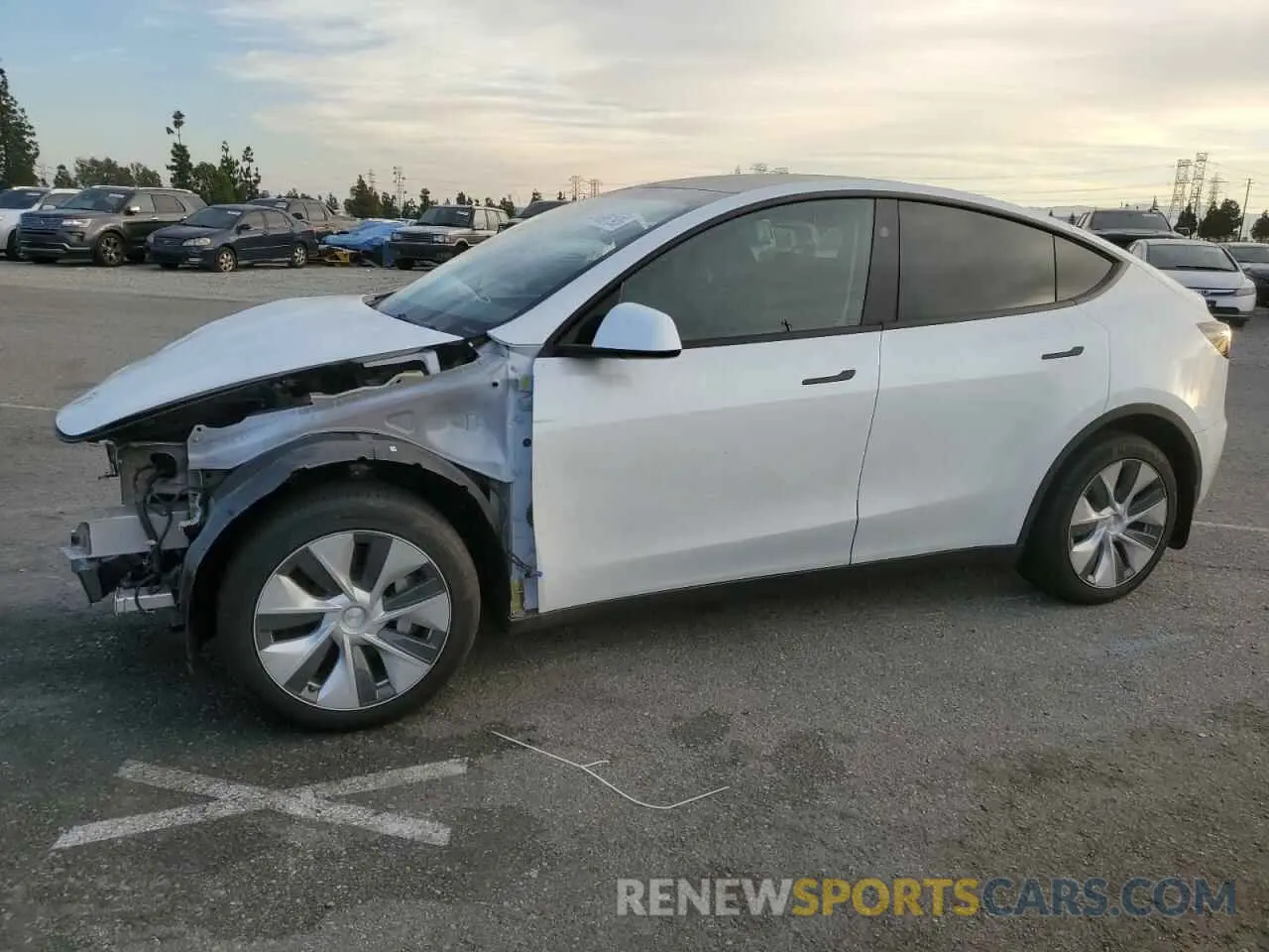 1 Photograph of a damaged car 7SAYGDEE6PF823279 TESLA MODEL Y 2023