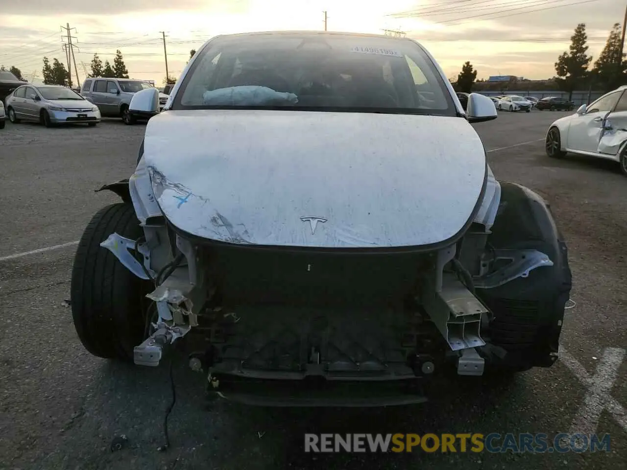 5 Photograph of a damaged car 7SAYGDEE6PF823279 TESLA MODEL Y 2023