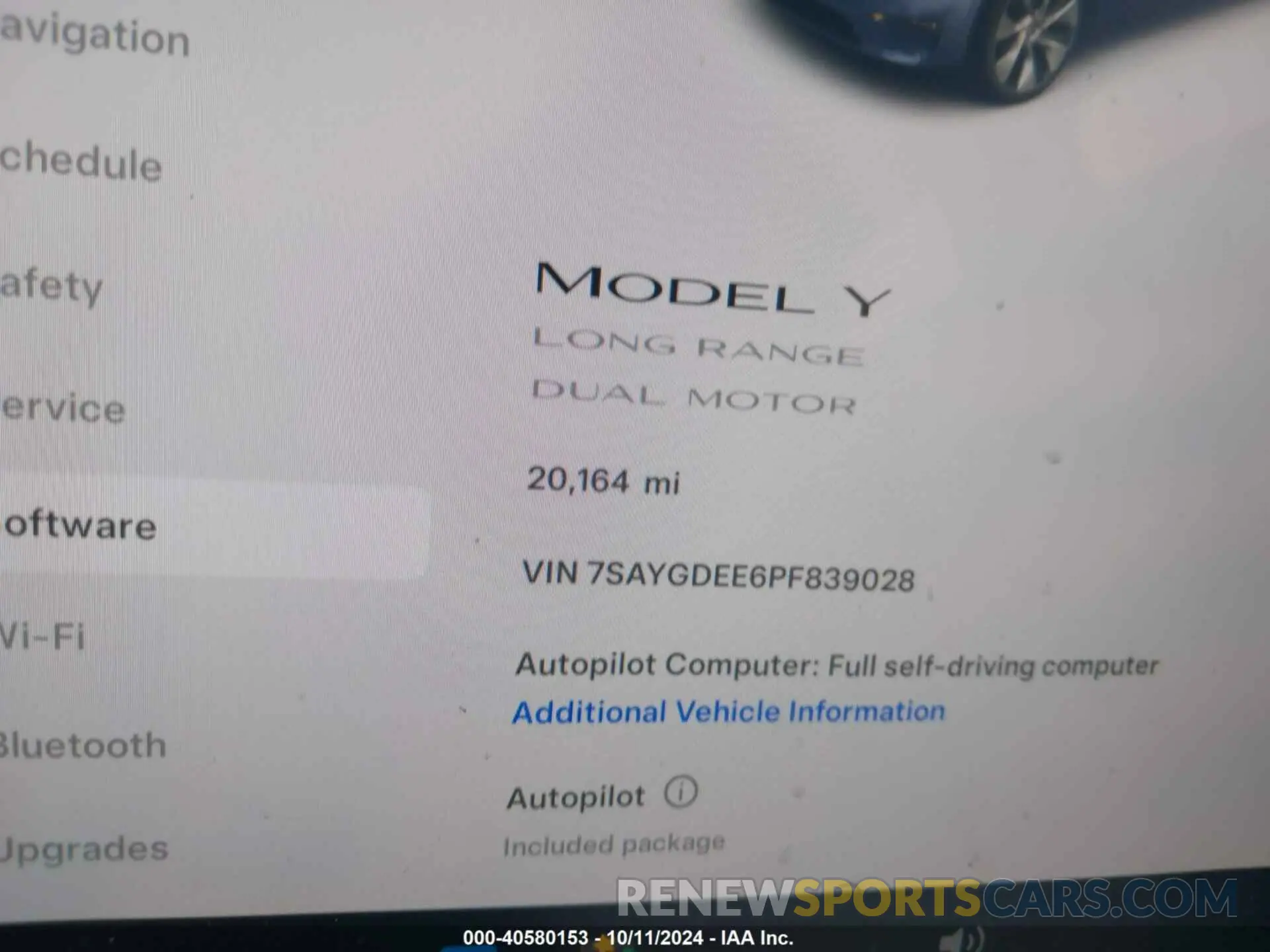 16 Photograph of a damaged car 7SAYGDEE6PF839028 TESLA MODEL Y 2023
