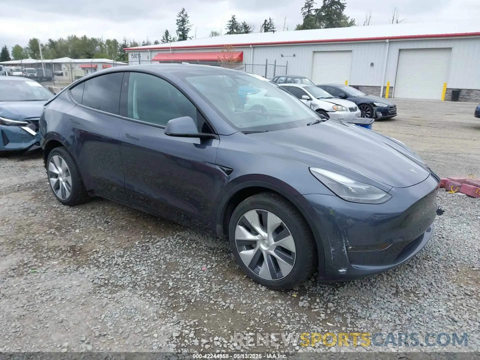 1 Фотография поврежденного автомобиля 7SAYGDEE6PF844200 TESLA MODEL Y 2023