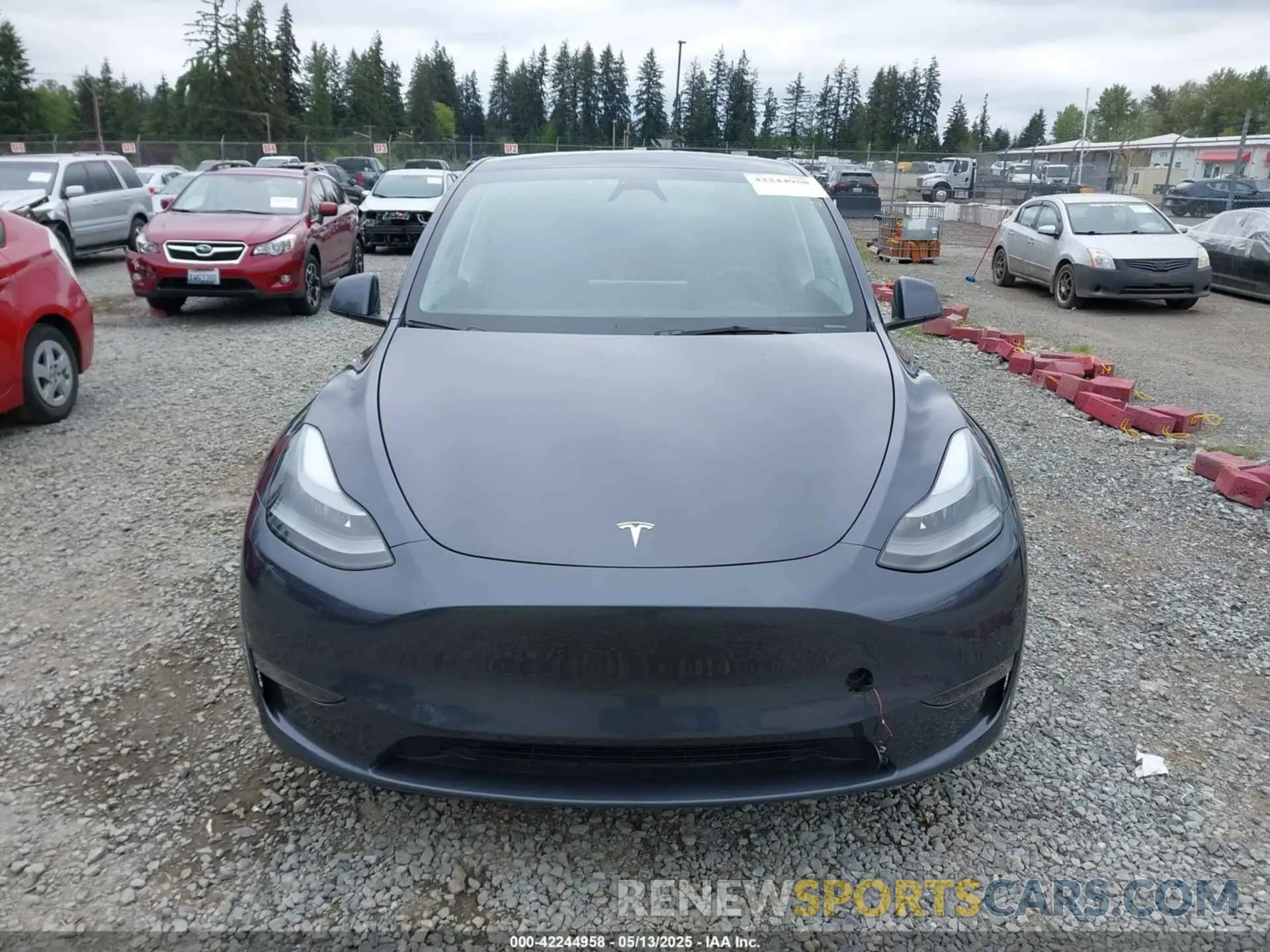 13 Фотография поврежденного автомобиля 7SAYGDEE6PF844200 TESLA MODEL Y 2023