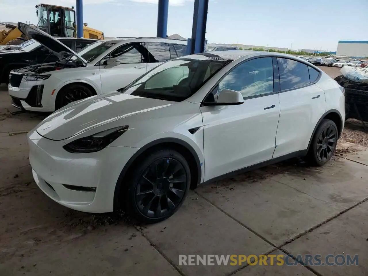 1 Фотография поврежденного автомобиля 7SAYGDEE6PF858274 TESLA MODEL Y 2023