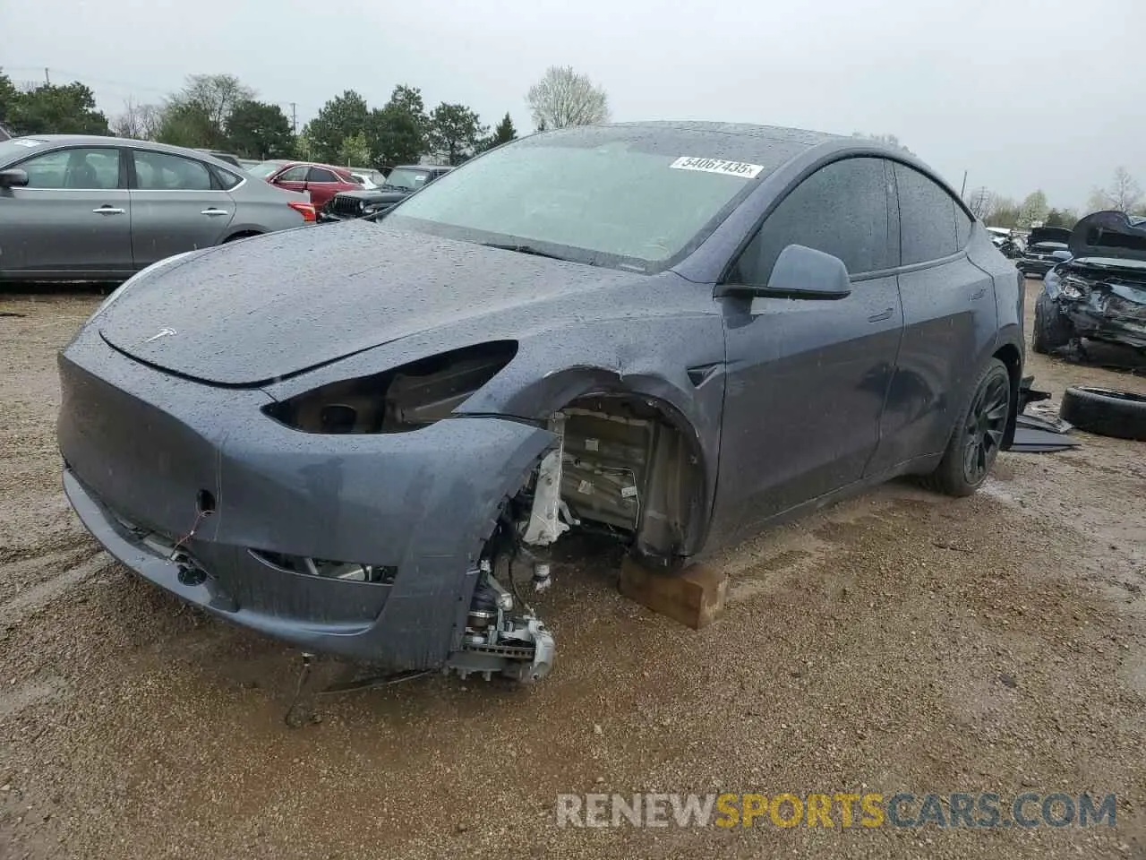 1 Фотография поврежденного автомобиля 7SAYGDEE6PF868805 TESLA MODEL Y 2023