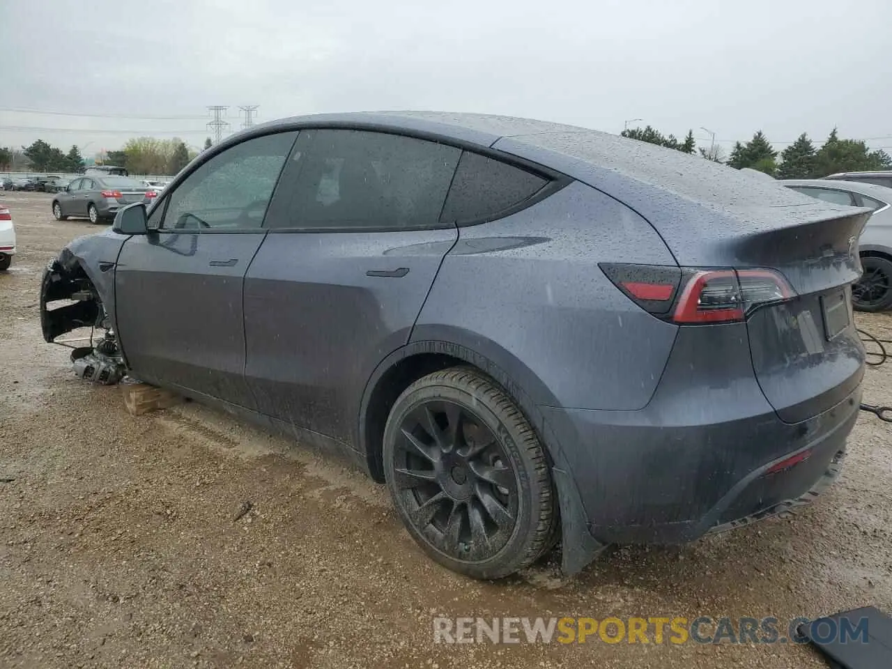 2 Фотография поврежденного автомобиля 7SAYGDEE6PF868805 TESLA MODEL Y 2023