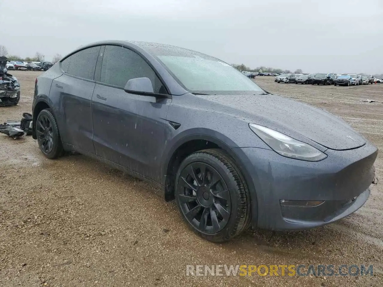 4 Фотография поврежденного автомобиля 7SAYGDEE6PF868805 TESLA MODEL Y 2023