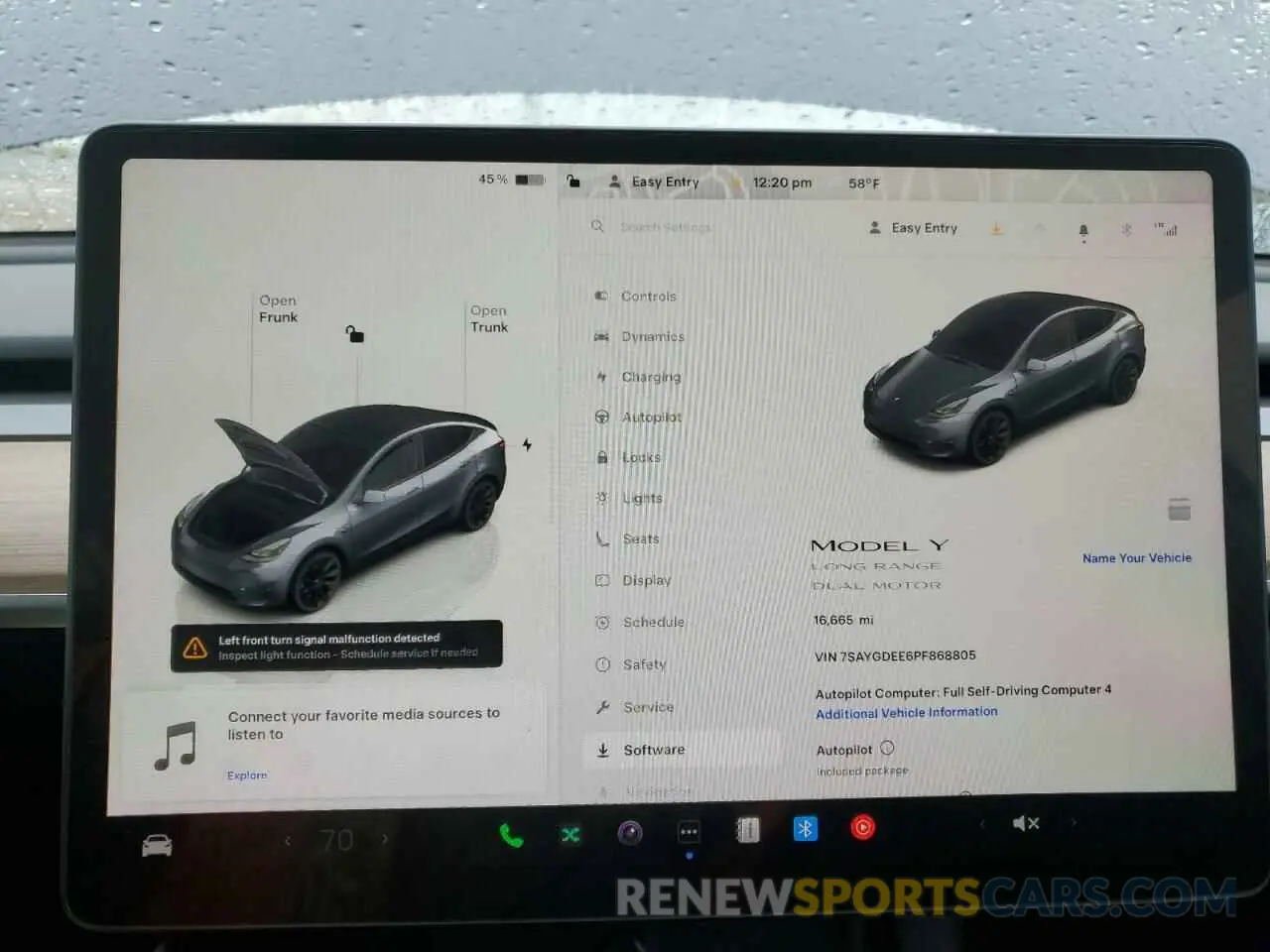 9 Фотография поврежденного автомобиля 7SAYGDEE6PF868805 TESLA MODEL Y 2023