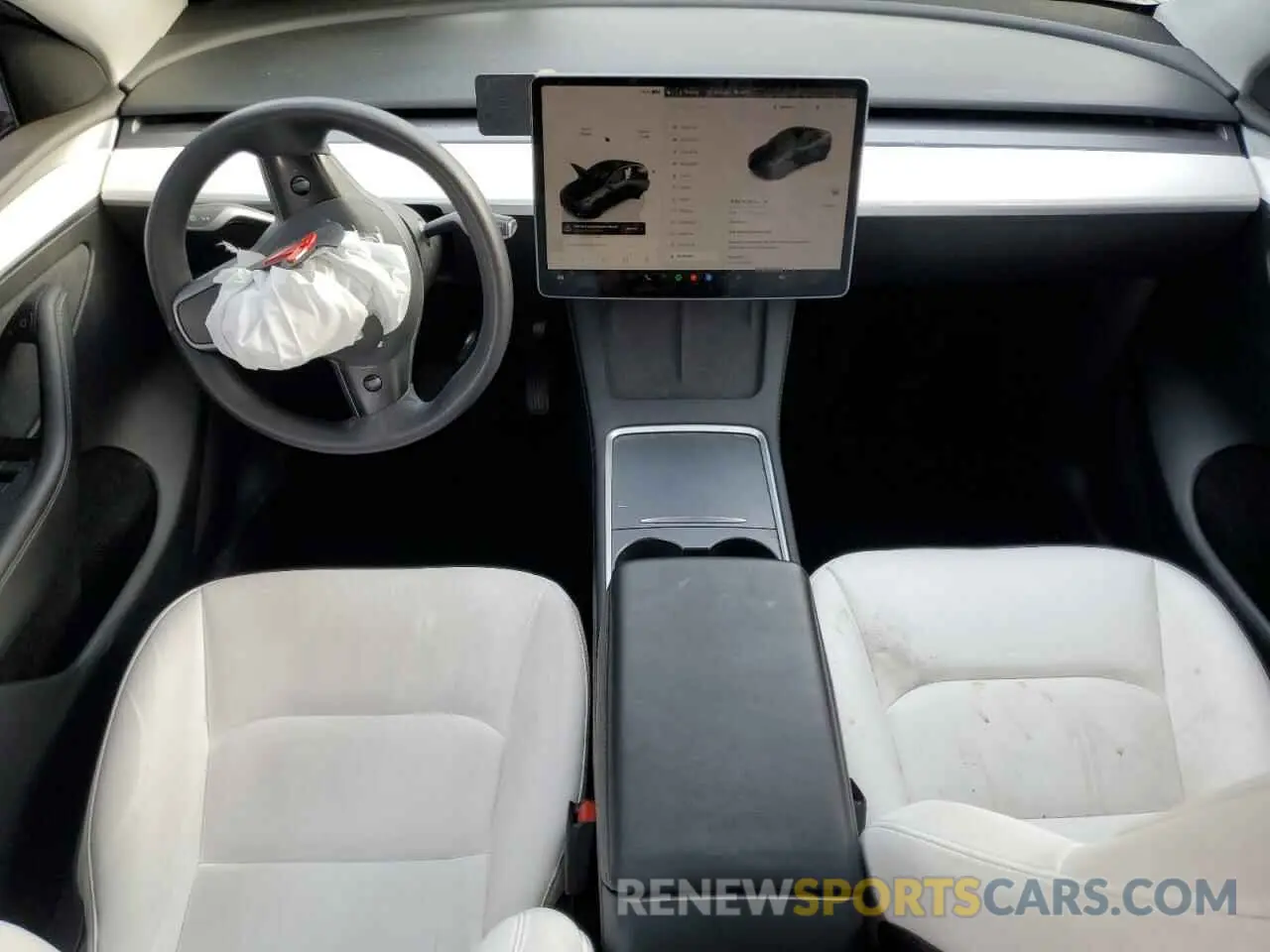 8 Фотография поврежденного автомобиля 7SAYGDEE6PF872126 TESLA MODEL Y 2023