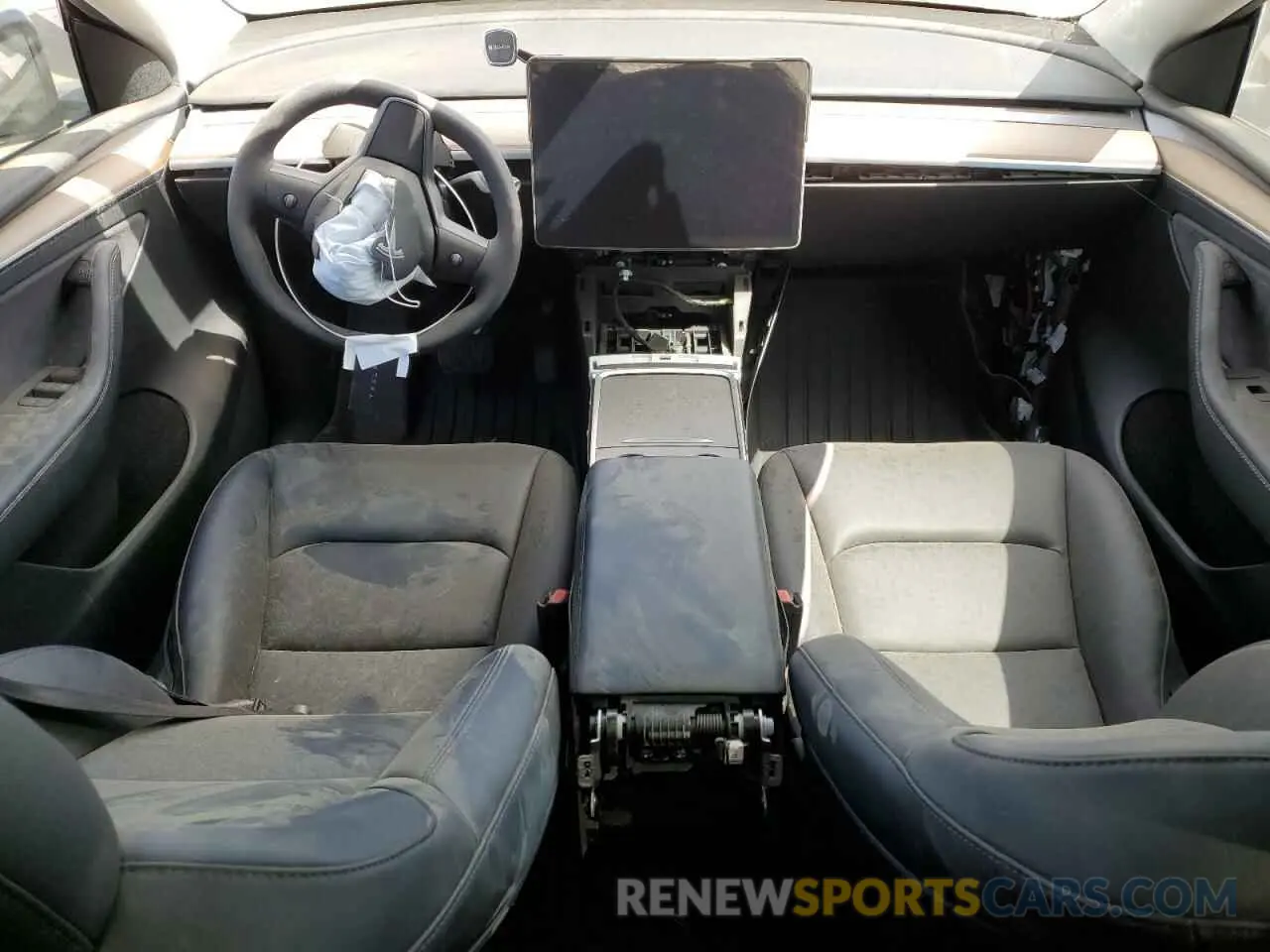 8 Фотография поврежденного автомобиля 7SAYGDEE6PF910258 TESLA MODEL Y 2023