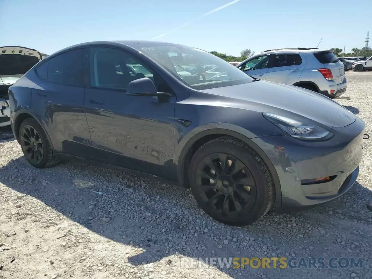 4 Фотография поврежденного автомобиля 7SAYGDEE7PA025631 TESLA MODEL Y 2023