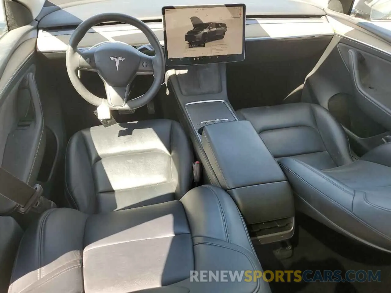 8 Фотография поврежденного автомобиля 7SAYGDEE7PA025631 TESLA MODEL Y 2023