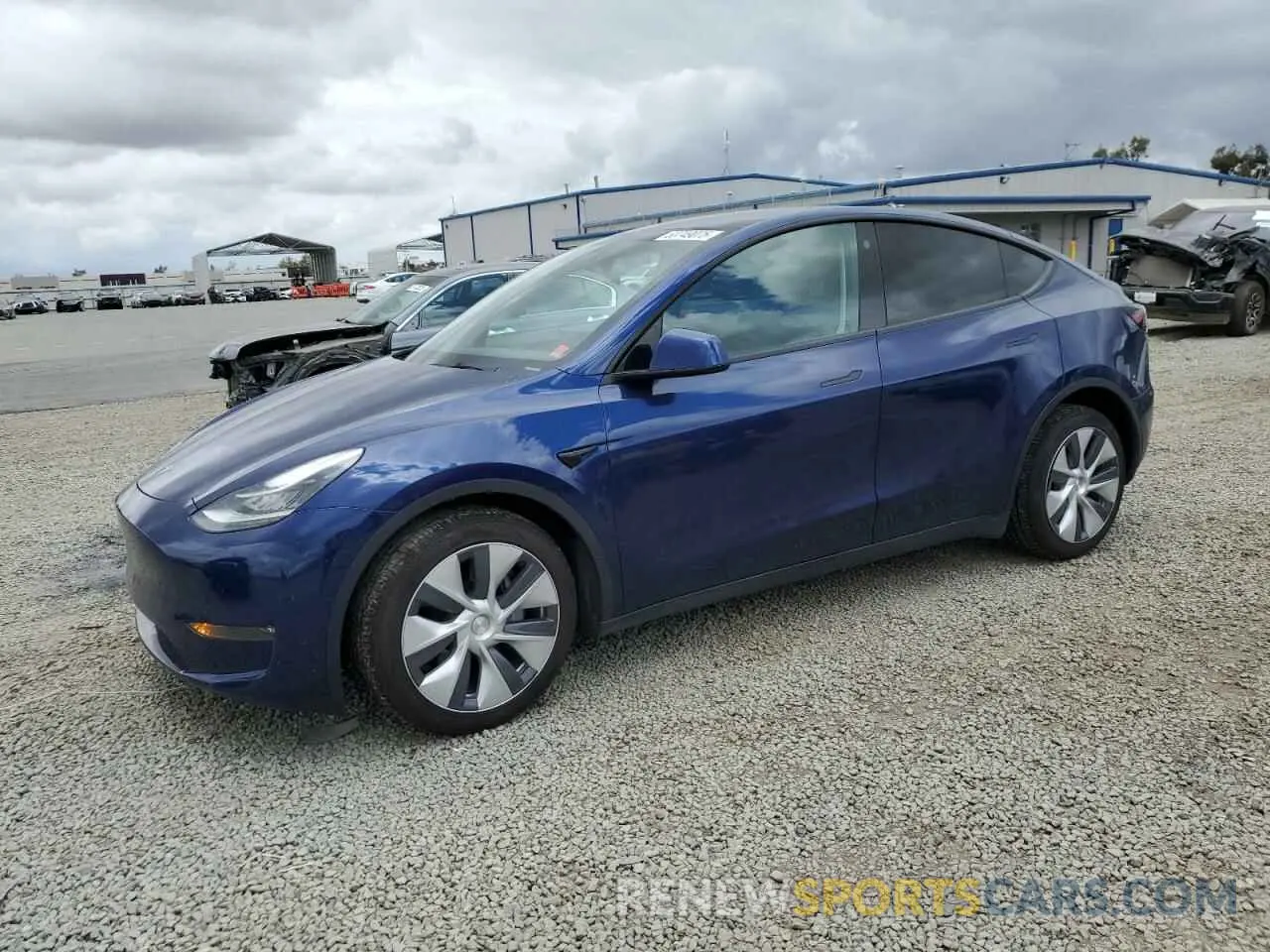 1 Фотография поврежденного автомобиля 7SAYGDEE7PA028531 TESLA MODEL Y 2023