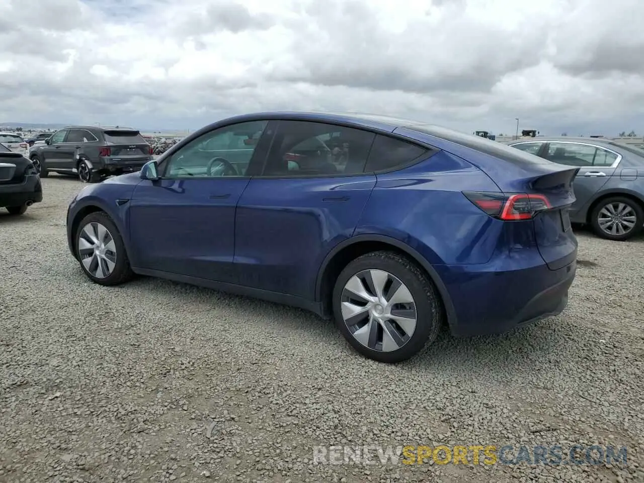 2 Фотография поврежденного автомобиля 7SAYGDEE7PA028531 TESLA MODEL Y 2023