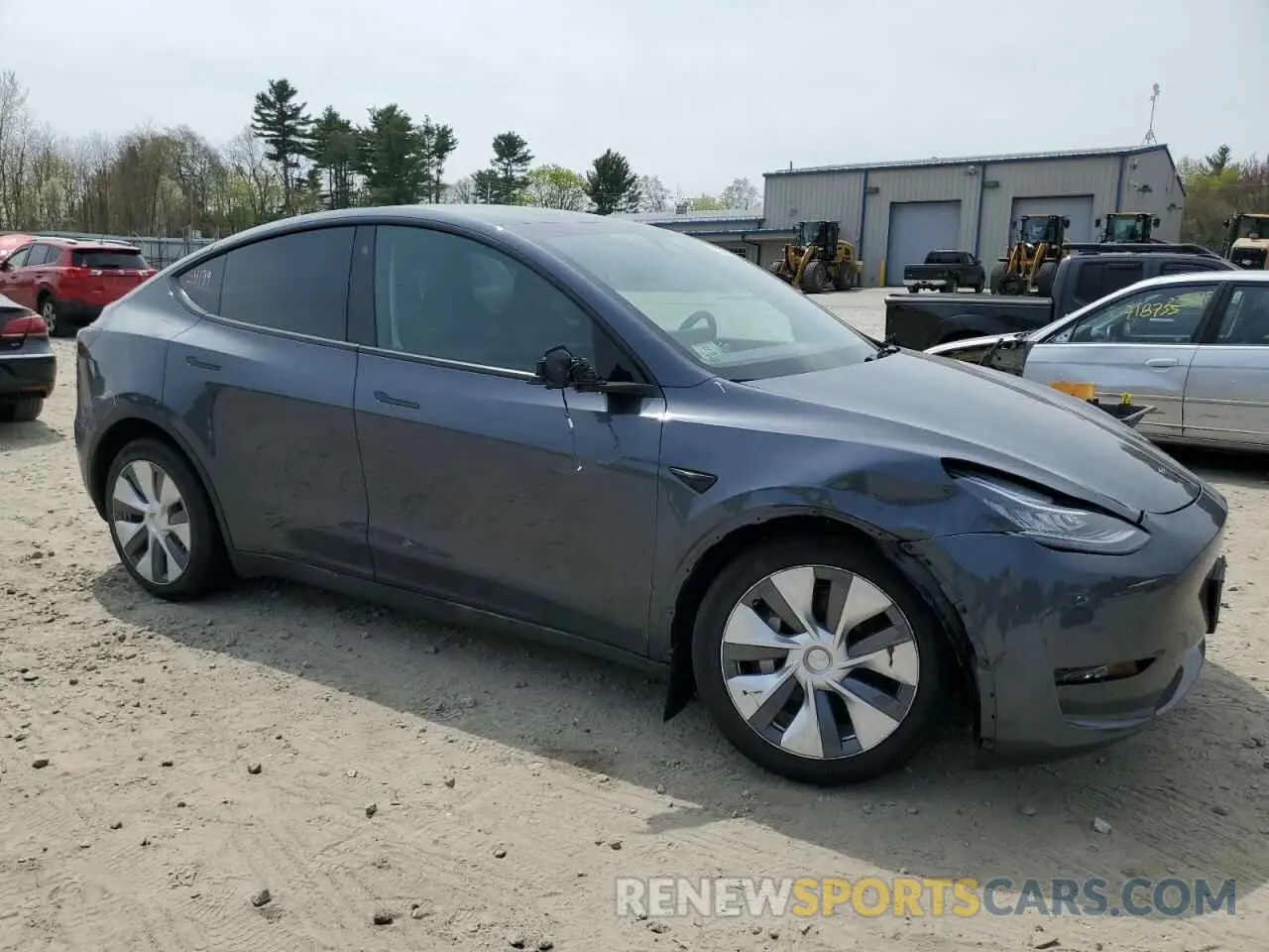 4 Photograph of a damaged car 7SAYGDEE7PA031199 TESLA MODEL Y 2023