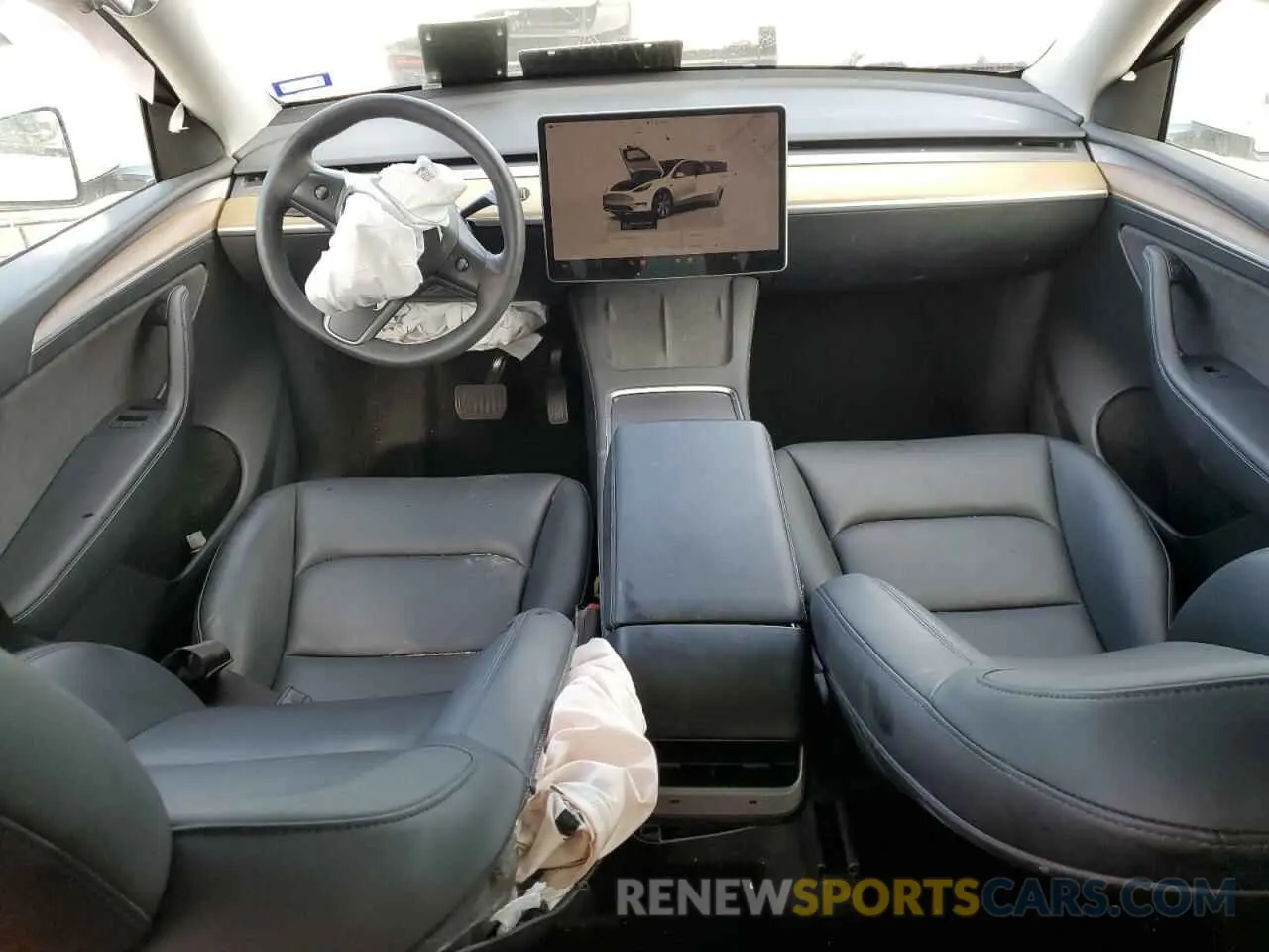 8 Photograph of a damaged car 7SAYGDEE7PA036922 TESLA MODEL Y 2023