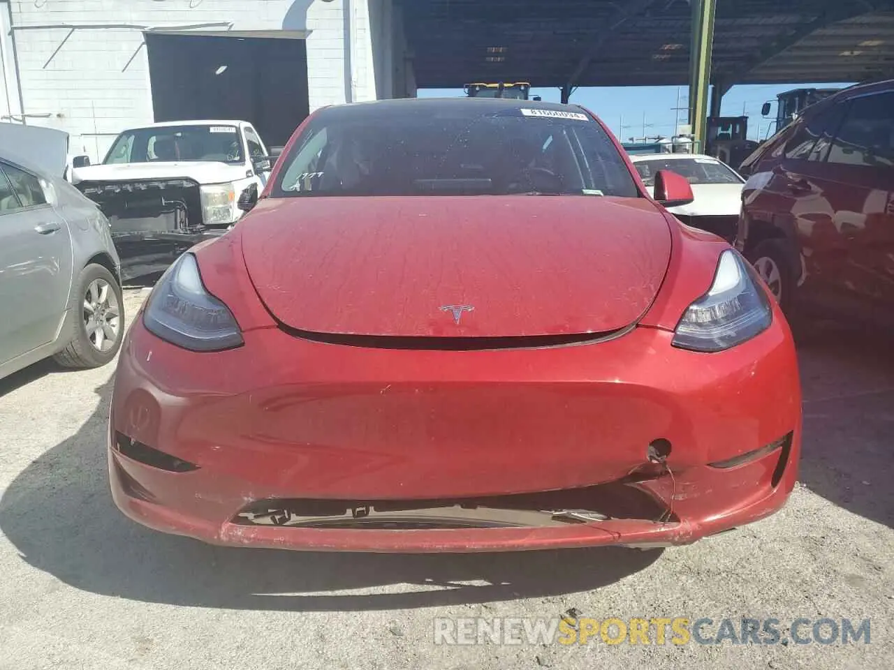 5 Фотография поврежденного автомобиля 7SAYGDEE7PA044518 TESLA MODEL Y 2023