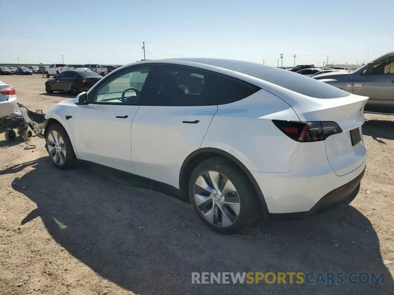 2 Photograph of a damaged car 7SAYGDEE7PA076336 TESLA MODEL Y 2023