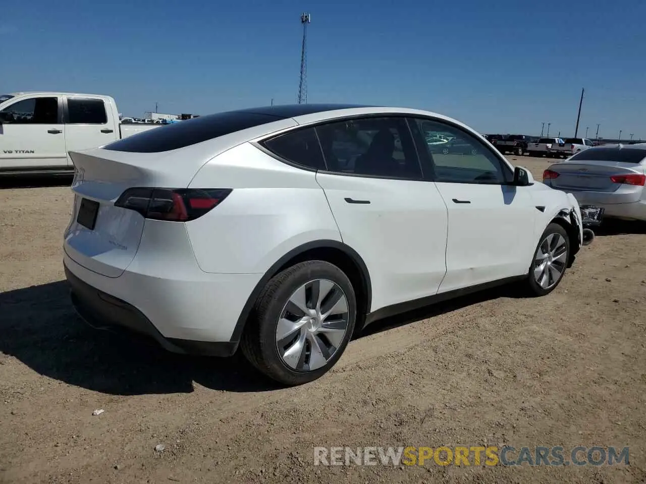 3 Photograph of a damaged car 7SAYGDEE7PA076336 TESLA MODEL Y 2023