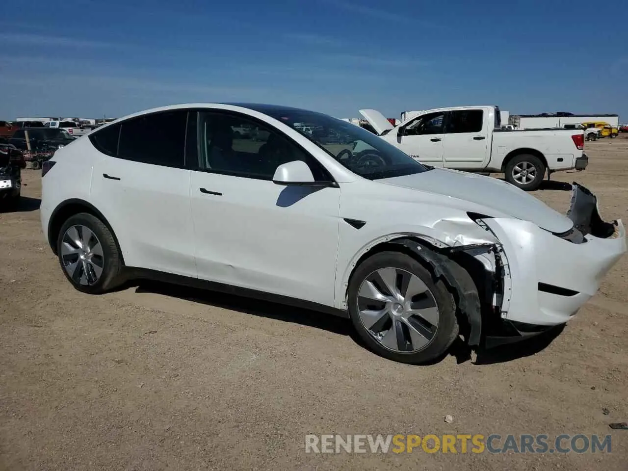 4 Photograph of a damaged car 7SAYGDEE7PA076336 TESLA MODEL Y 2023