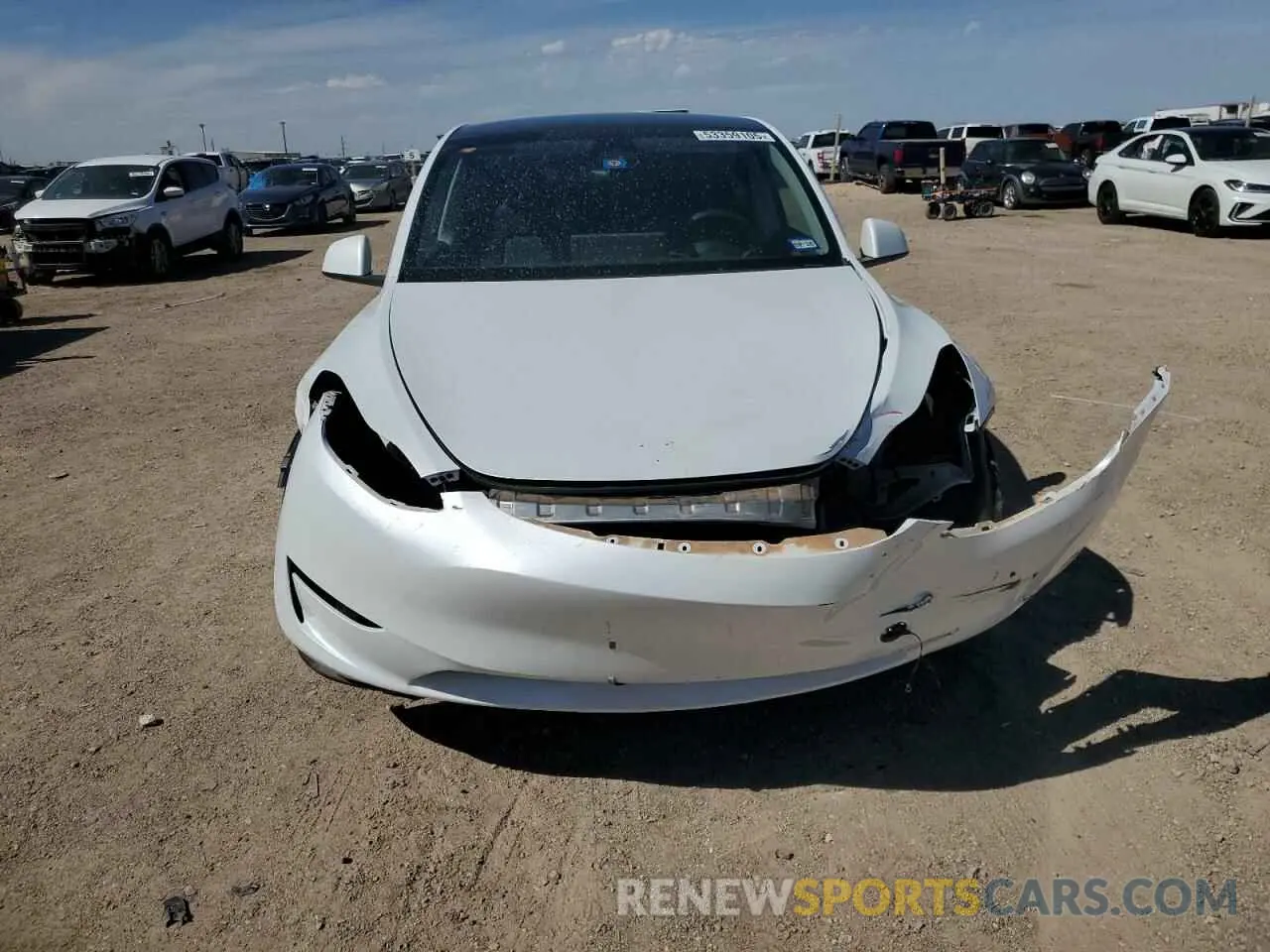5 Photograph of a damaged car 7SAYGDEE7PA076336 TESLA MODEL Y 2023