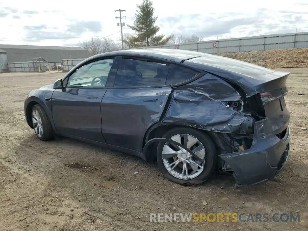 2 Фотография поврежденного автомобиля 7SAYGDEE7PA079740 TESLA MODEL Y 2023